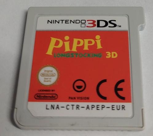 Pippi Langkous losse cassette (Nintendo 3ds tweedehands, Spelcomputers en Games, Games | Nintendo 2DS en 3DS, Zo goed als nieuw