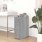vidaXL Apothekerskast 20x45,5x60 cm bewerkt hout grijs, Huis en Inrichting, Kasten | Overige, Verzenden, Nieuw