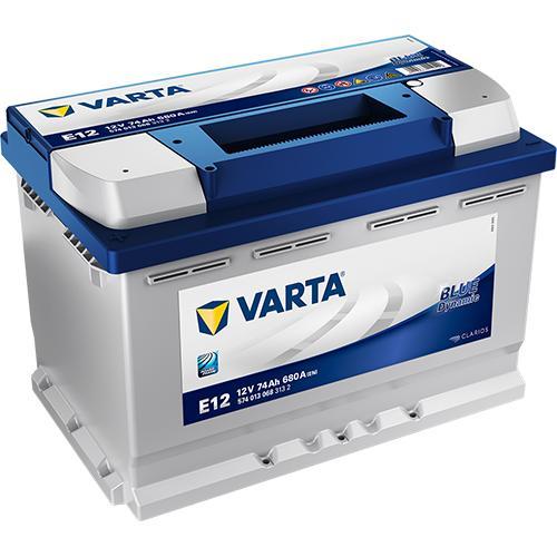 Varta Blue Dynamic E12 accu | 574 013 068 | 12V 74Ah, Auto-onderdelen, Accu's en Toebehoren, Ophalen of Verzenden