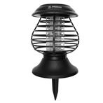 Benson Draagbare muggenlamp op zonne-energie - blauw UV-l...