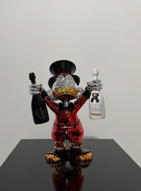 Van Apple - Champagne Duck, Antiek en Kunst, Kunst | Designobjecten