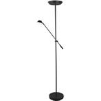 Vloerlamp - Dimbaar - 2-lichts - Warm Wit 3000K, Huis en Inrichting, Lampen | Vloerlampen, Ophalen of Verzenden, Nieuw, Metaal