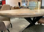 Eettafel / tafel ovaal mangohout goedkoopste gratis levering