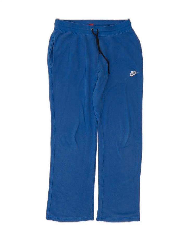 NIKE Mens Tracksuit Trousers Small Blue Cotton, Kleding | Heren, Broeken en Pantalons, Verzenden