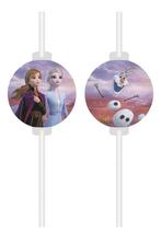 Frozen 2 Rietjes 4st, Verzenden, Nieuw