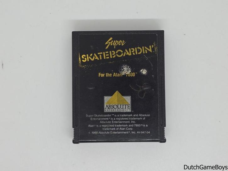 Atari 7800 - Super Skateboarding, Spelcomputers en Games, Games | Atari, Gebruikt, Verzenden