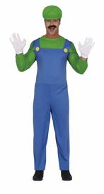 Super Mario Kostuum Heren Luigi, Nieuw, Verzenden