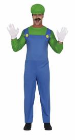 Super Mario Kostuum Heren Luigi, Verzenden, Nieuw