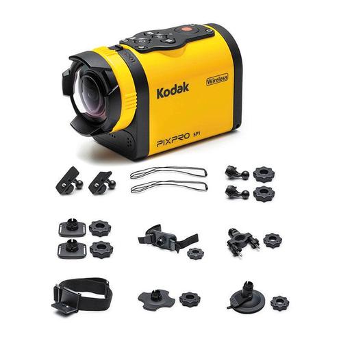 Kodak Pixpro SP1 Extreme Draagbare Actie Camera (In doos), Audio, Tv en Foto, Actiecamera's, Zo goed als nieuw, Verzenden