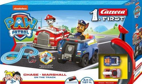Carrera FIRST PAW PATROL - On the Track - Racebaan, Kinderen en Baby's, Speelgoed | Overig, Zo goed als nieuw, Ophalen of Verzenden