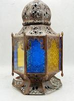 Lantaarn plafondlamp - Modernista - Glazuur, IJzer, Antiek en Kunst