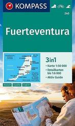 Wandelkaart 240 Fuerteventura Kompass, Nieuw, Verzenden