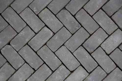 Oude gebakken keiformaten Mangaan (op pallets), Tuin en Terras, Tegels en Klinkers, Keramiek, Ophalen of Verzenden