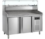 Pizzatafel incl. unit voor toppings pt1200 + vk38-150 | Tefc, Verzenden