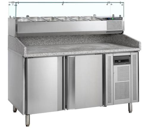 Pizzatafel incl. unit voor toppings pt1200 + vk38-150 | Tefc, Zakelijke goederen, Horeca | Overige, Verzenden