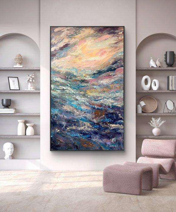 Krom - Fairy land - XXL, Antiek en Kunst, Kunst | Schilderijen | Modern