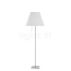 Luceplan Costanza Vloerlamp, lampenkap wit/frame aluminium -, Huis en Inrichting, Lampen | Vloerlampen, Verzenden, Nieuw