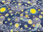 Exclusieve stof met Van Goghs Sterrennacht themaprint