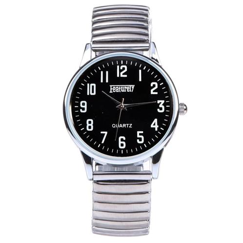 Fako® - Horloge - Rekband - Featurely - Ø 40mm -, Sieraden, Tassen en Uiterlijk, Horloges | Dames, Verzenden