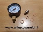 wilesco manometer met adapter (verzending €4,95), Nieuw, Ophalen of Verzenden