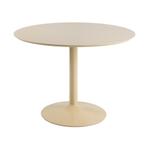 *WOONWINKEL* Mat Beige Eettafel Rond 110 Cm, Verzenden, Nieuw