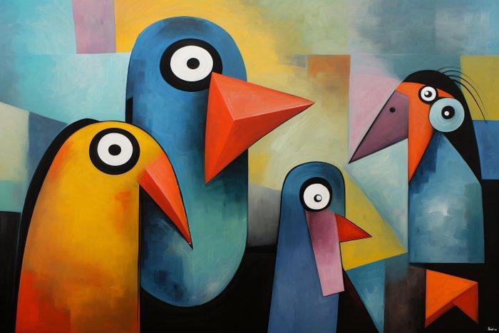 Felix van Horst - Avian Angles (XXL), Antiek en Kunst, Kunst | Designobjecten