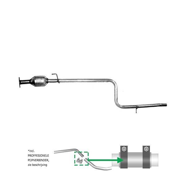 Katalysator Fiat Doblo 1.9 vanaf 2001 223 119 Axb1 A Zxb1, Auto-onderdelen, Uitlaatsystemen, Verzenden