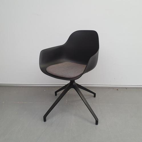 Crassevig Pola Round vergaderstoel - kunststof zitting met b, Huis en Inrichting, Stoelen, Ophalen of Verzenden