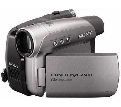 Sony Handycam DCR-HC27E Videocamera - Zilver (In doos), Audio, Tv en Foto, Videocamera's Digitaal, Zo goed als nieuw, Verzenden