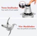 2dekans | KitchenBrothers Hakmolen - Food Chopper -, Witgoed en Apparatuur, Keukenmixers, Ophalen of Verzenden, Zo goed als nieuw