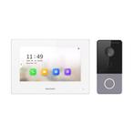 Hikvision DS-KIS603-P(B) Video-Intercom kit 1 Videodeurbel 1, Audio, Tv en Foto, Videobewaking, Nieuw, Ophalen of Verzenden