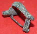 Oud-Romeins, Keizerrijk Brons Fibula - Kniefibel (Zonder, Sieraden, Tassen en Uiterlijk, Antieke sieraden