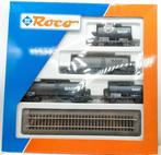 Roco H0 - 44021 - Modeltrein goederenwagonset (4) - Roco, Hobby en Vrije tijd, Modeltreinen | H0, Nieuw