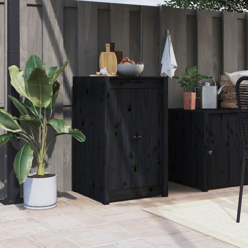 vidaXL Kastdeurtjes voor buitenkeuken 50x9x82 cm grenenhout, Huis en Inrichting, Kasten | Overige, Nieuw, Verzenden