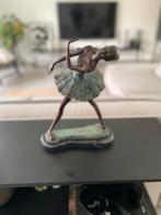 Bronzen Ballerina - Sculptuur - Beeld - 32x15x23cm - 3.6Kg, Verzenden, Nieuw, Metaal, Mensenbeeld