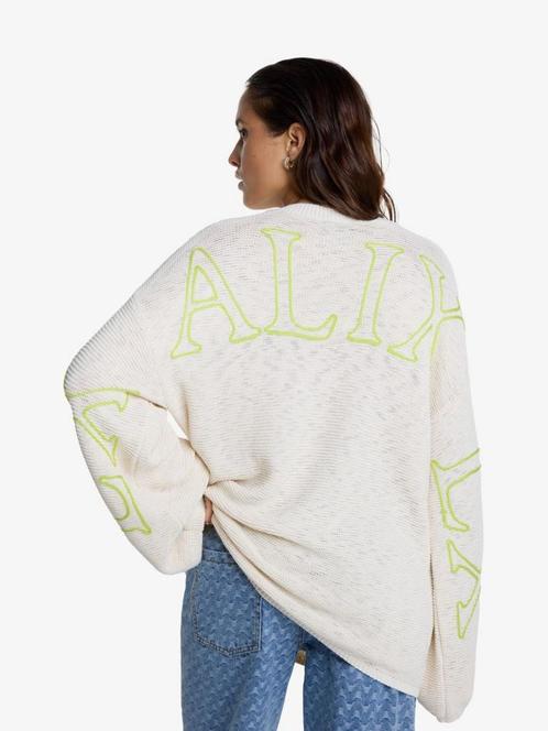 -20% Alix The Label  Alix The Label Dames trui knitted ajour, Kleding | Dames, Truien en Vesten, Beige, Nieuw, Verzenden