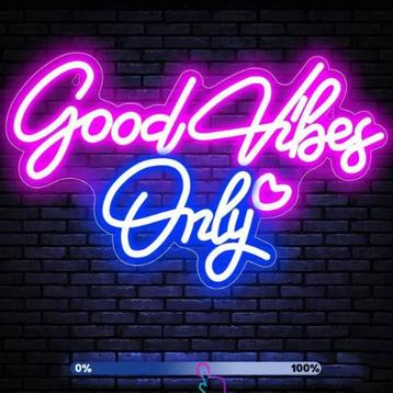 Good Vibes Only Neon Sign beschikbaar voor biedingen