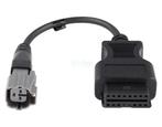 Jaltest (JDC601A) | Yamaha 3-pins OBD - 16-pins OBD2 Verloop, Verzenden, Nieuw
