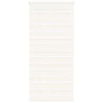 vidaXL Zebra rolgordijn 110x200 cm stofbreedte 105,9 cm, Verzenden, Nieuw, Beige