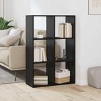 vidaXL Boekenkast Zwart eiken 69.5 x 29 x 103.5 cm Bewerkt, Minder dan 50 cm, Verzenden, 100 tot 150 cm, Nieuw