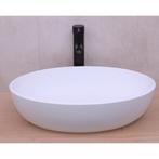 Opbouw Waskom BWS Parel 54x38x14 cm Solid Surface Mat Wit, Doe-het-zelf en Verbouw, Ophalen of Verzenden, Nieuw, Overige typen