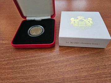 Monaco. 2 Euro 2007 Grace Kelly beschikbaar voor biedingen