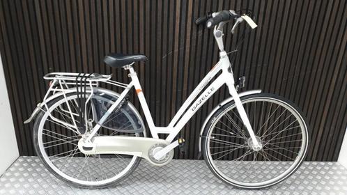Gazelle Chamonix | Gebruikt | 3 maanden garantie |-54 cm-Wit, Fietsen en Brommers, Fietsen | Dames | Damesfietsen, Gazelle, Ophalen of Verzenden