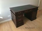 Engels Mahonie bureau buro 180x50 en 80 hoog nu €750,00, Ophalen, Nieuw, Bureau