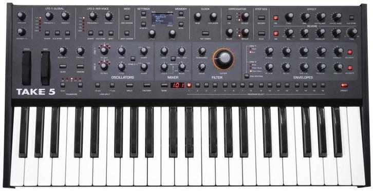 Sequential Take 5 - OP VOORRAAD !!, Muziek en Instrumenten, Synthesizers, Nieuw, Ophalen of Verzenden