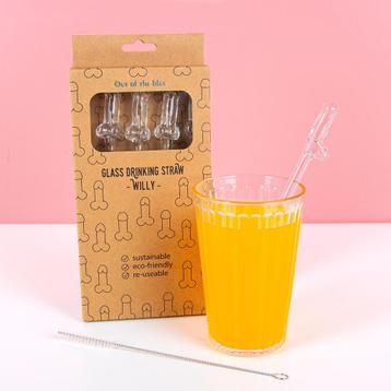 Glazen piemelrietjes (set van 4) beschikbaar voor biedingen