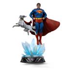Superman Legacy Art Scale Statue 1/10 Superman & Krypto 3..., Ophalen of Verzenden, Nieuw
