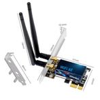 PCIe WiFi 6E &amp; Bluetooth Netwerkkaart - BT 5.3 -, Computers en Software, Verzenden, Nieuw