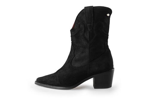Fred de La Bretoniere Cowboy laarzen in maat 38 Zwart | 10%, Kleding | Dames, Schoenen, Zwart, Zo goed als nieuw, Verzenden