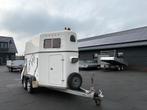 Sluis Paardentrailer 2-paards met zadelkamer KOOPJE, Ophalen, Gebruikt, Hout, 2-paards trailer